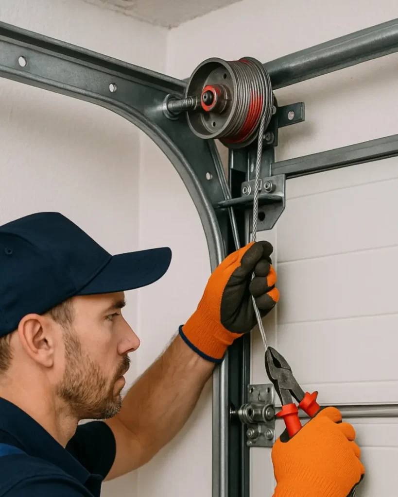 Garage Door Cable repair in GTA